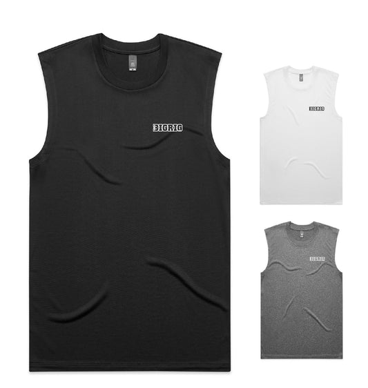 BIGRIG TANK Singlet - WHITE