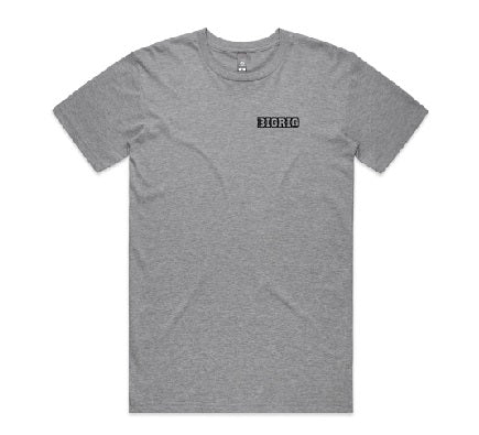 BIGRIG Discreet TShirt - Grey Marle