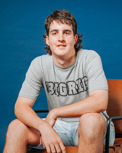 BIGRIG Staple TShirt - The "OG" - Grey Marle