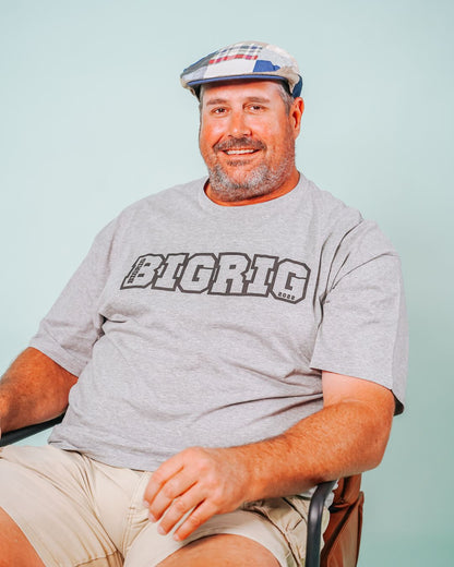 BIGRIG Staple TShirt - The "OG" - Grey Marle
