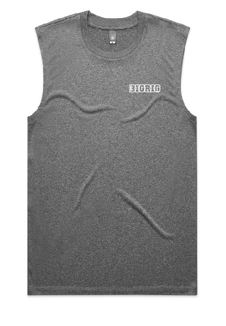 BIGRIG TANK Singlet - GREY MARLE