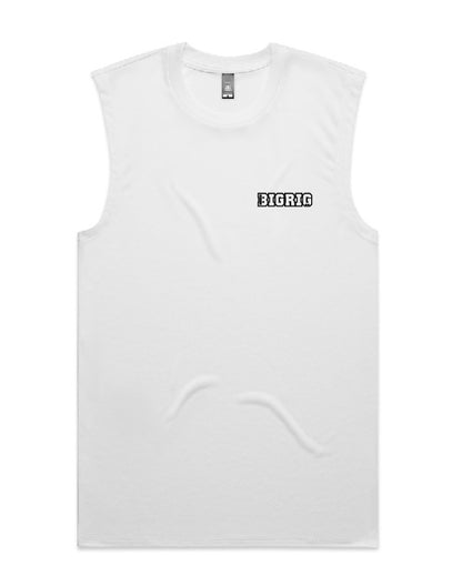 BIGRIG TANK Singlet - WHITE