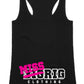 Miss BIG RIG Pocket Racer Singlet