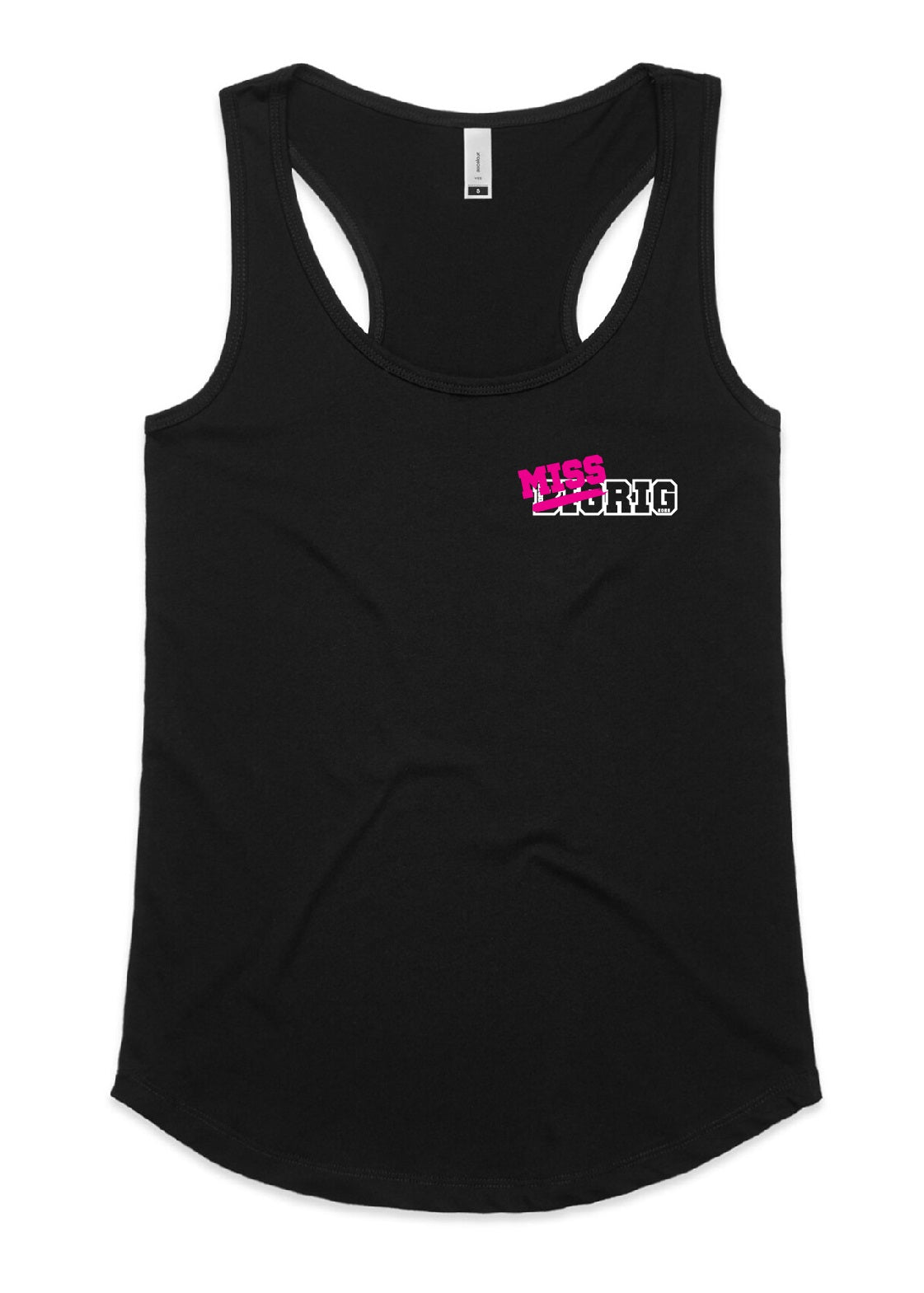 Miss BIG RIG Pocket Racer Singlet