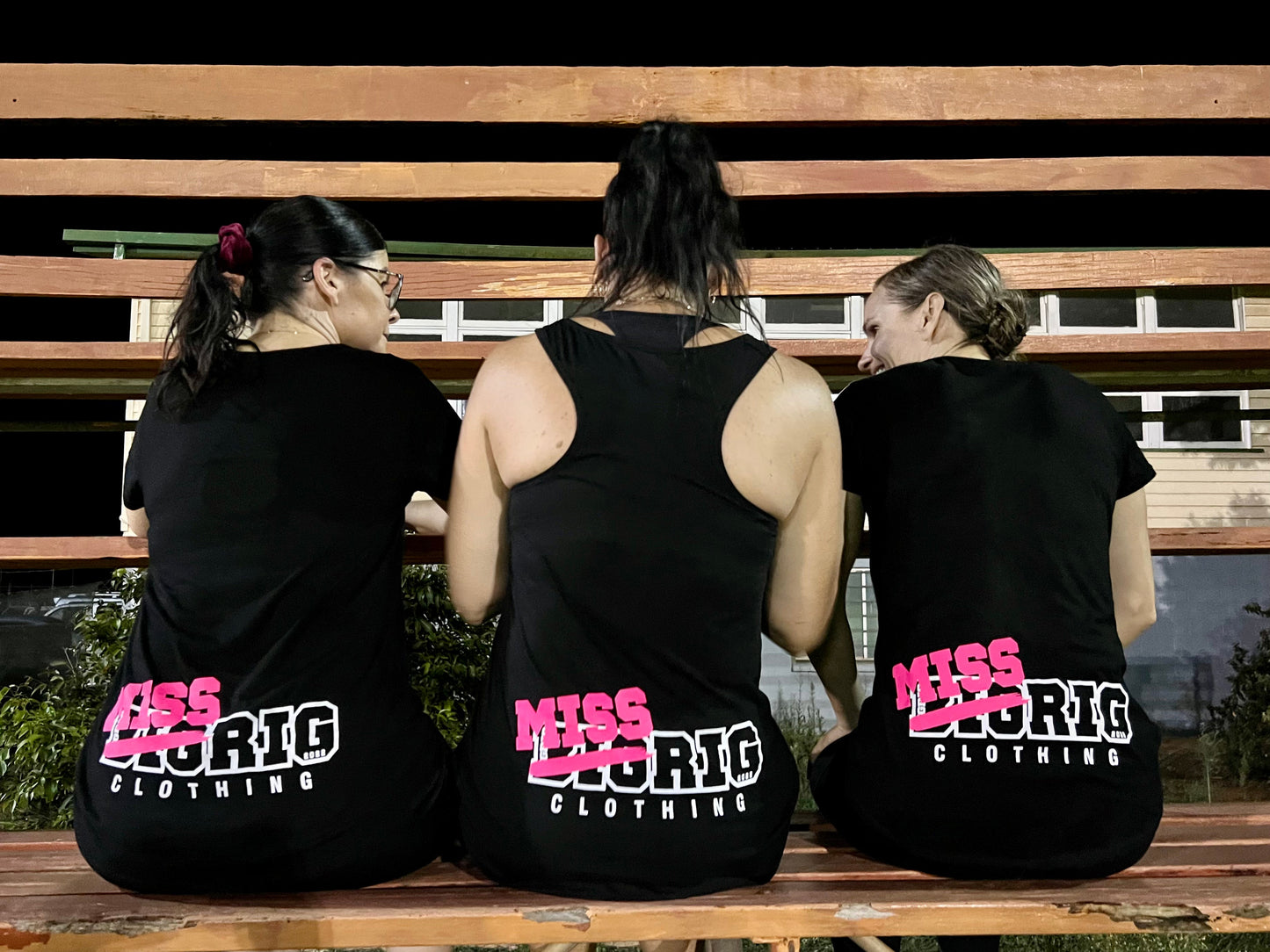 Miss BIG RIG Pocket Racer Singlet