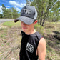 BIGRIG Raw Singlet - Black
