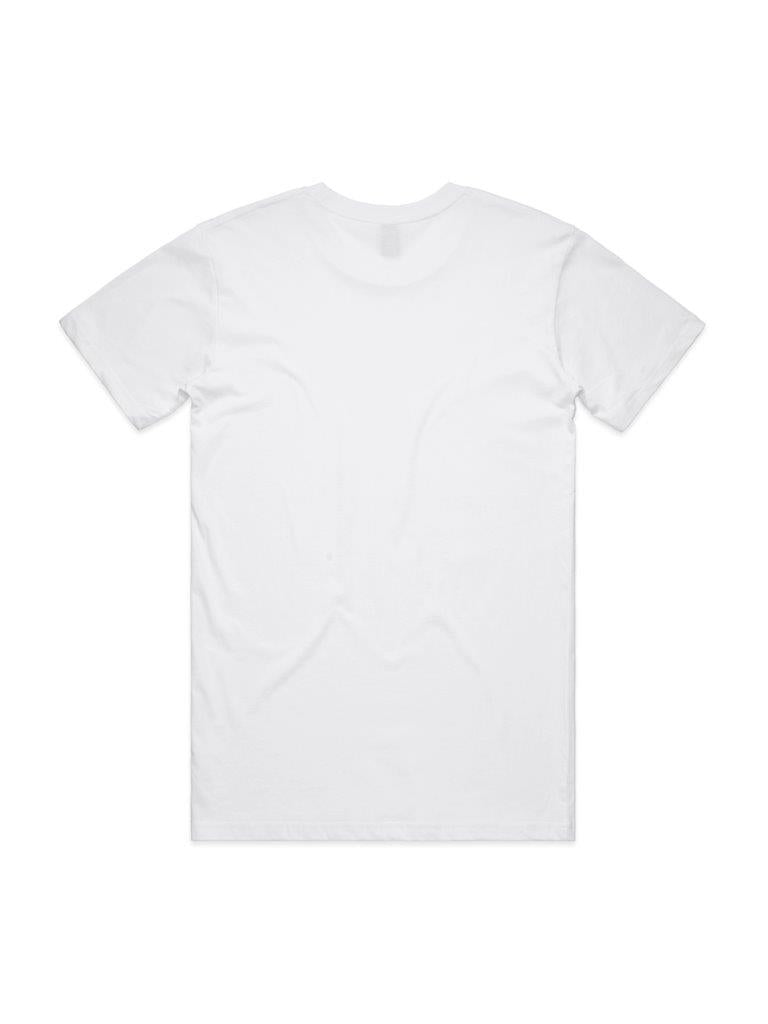 White Back of Tshirt